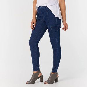 Women's Denim & Twill Petite Cargo Leggings